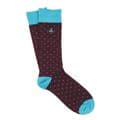 Men's Bamboo Socks - Dotted
